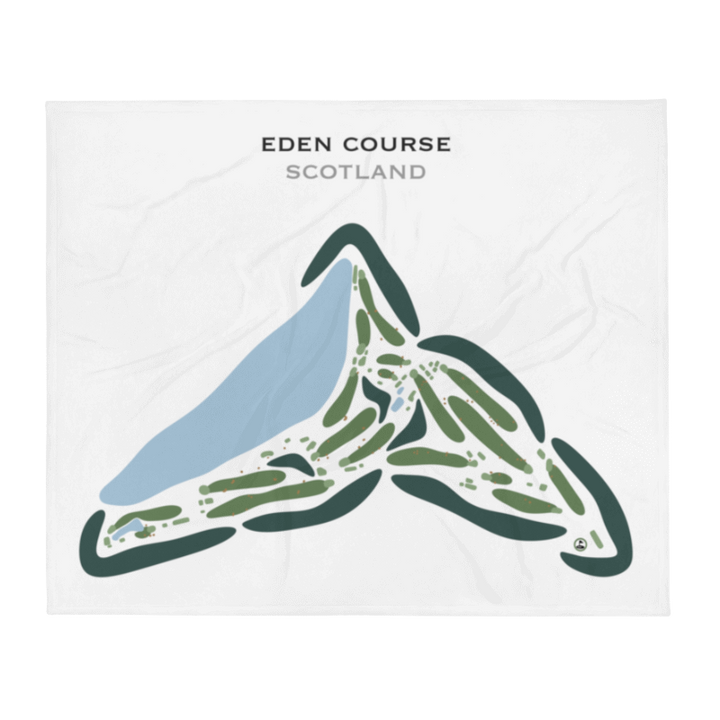 Eden Course, Scotland - Printed Golf Courses