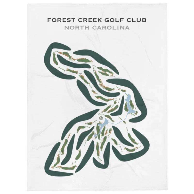 Forest Creek Golf Club, North Carolina - Printed Golf Courses