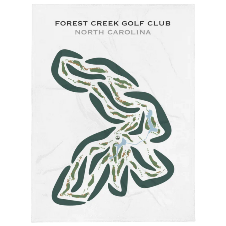 Forest Creek Golf Club, North Carolina - Printed Golf Courses