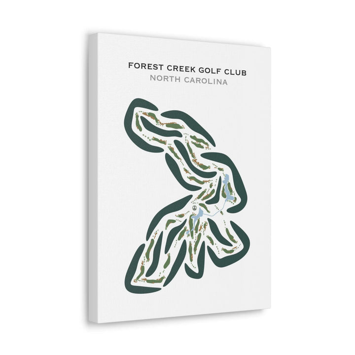 Forest Creek Golf Club, North Carolina - Printed Golf Courses