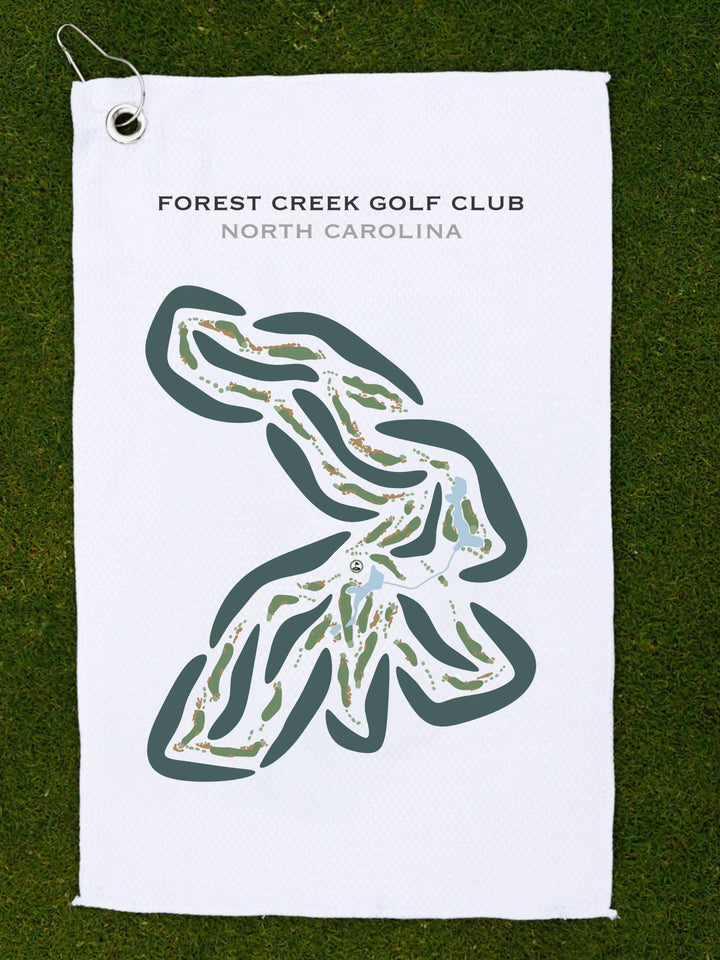 Forest Creek Golf Club, North Carolina - Printed Golf Courses