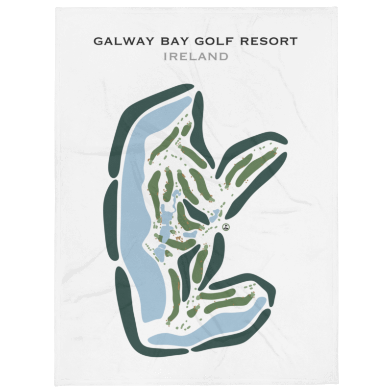 Galway Bay Golf Resort, Ireland - Printed Golf Courses