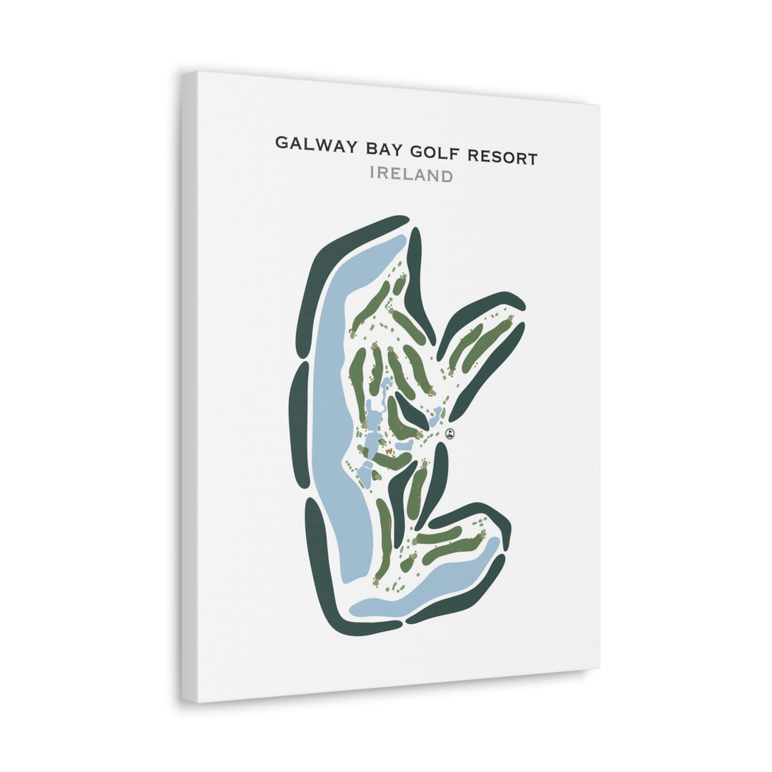 Galway Bay Golf Resort, Ireland - Printed Golf Courses