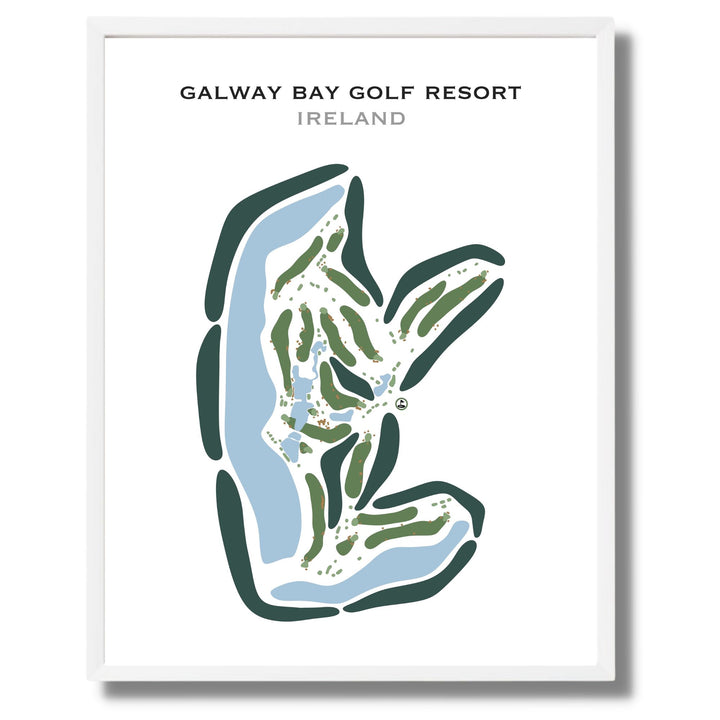 Galway Bay Golf Resort, Ireland - Printed Golf Courses