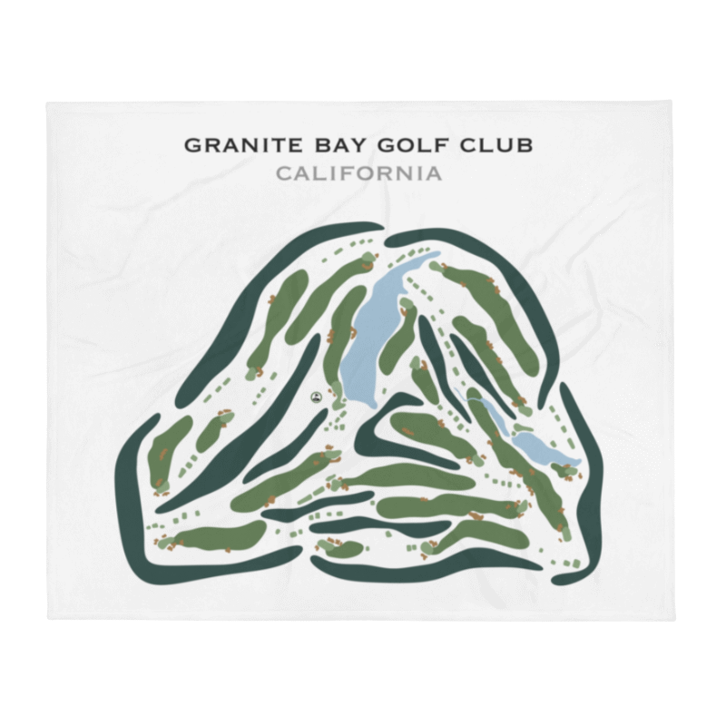 Granite Bay Golf Club, California - Printed Golf Courses