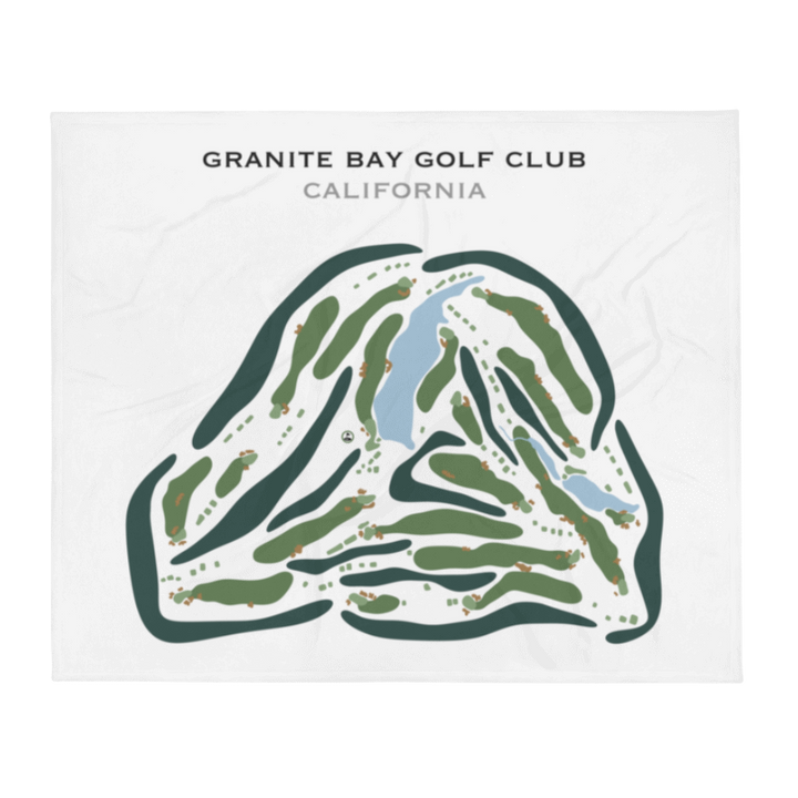 Granite Bay Golf Club, California - Printed Golf Courses