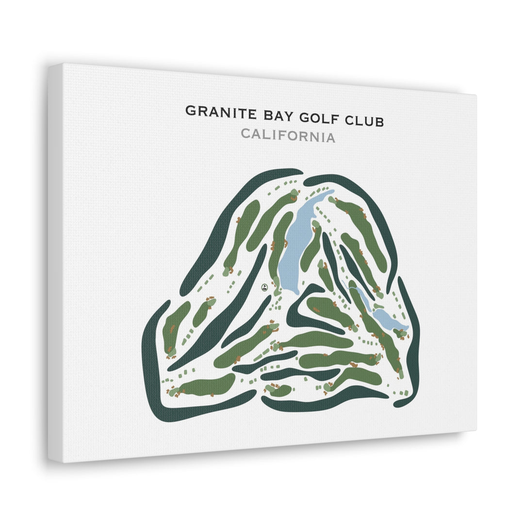 Granite Bay Golf Club, California - Printed Golf Courses