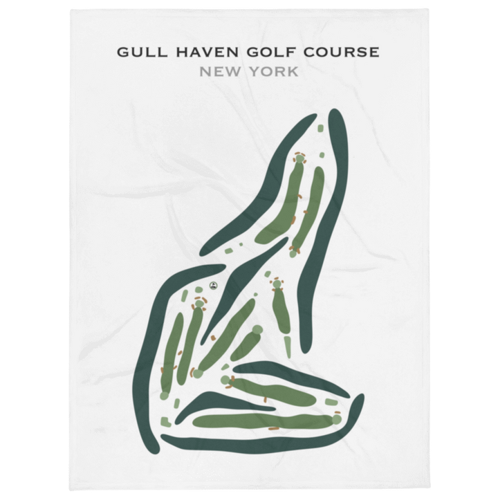 Gull Haven Golf Course, New York - Printed Golf Courses