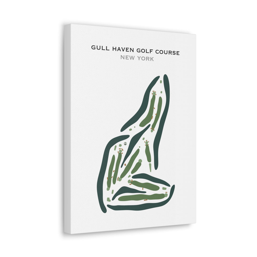 Gull Haven Golf Course, New York - Printed Golf Courses