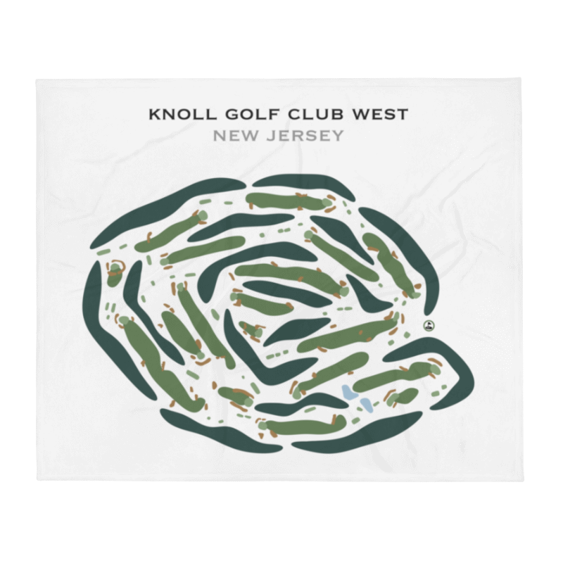Knoll Golf Club West, New Jersey (Updated Course) - Printed Golf Courses