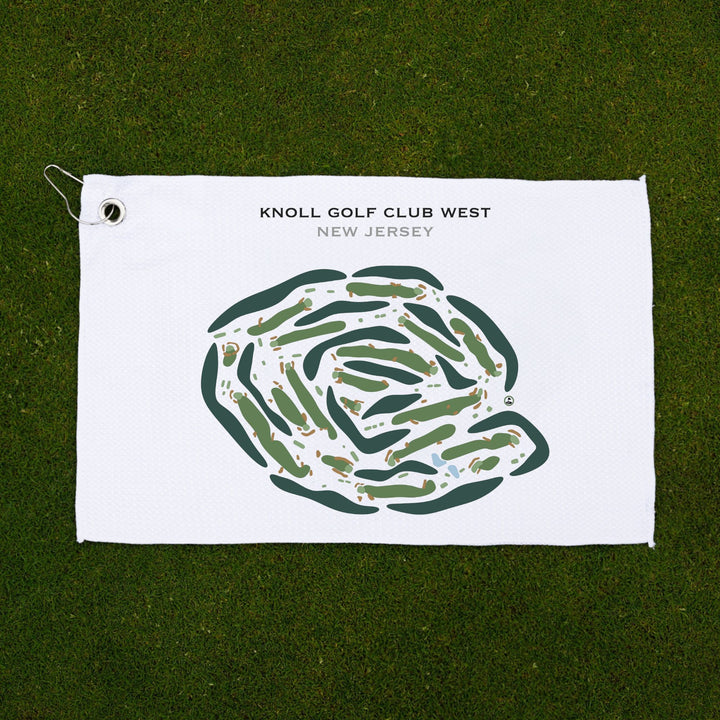 Knoll Golf Club West, New Jersey (Updated Course) - Printed Golf Courses