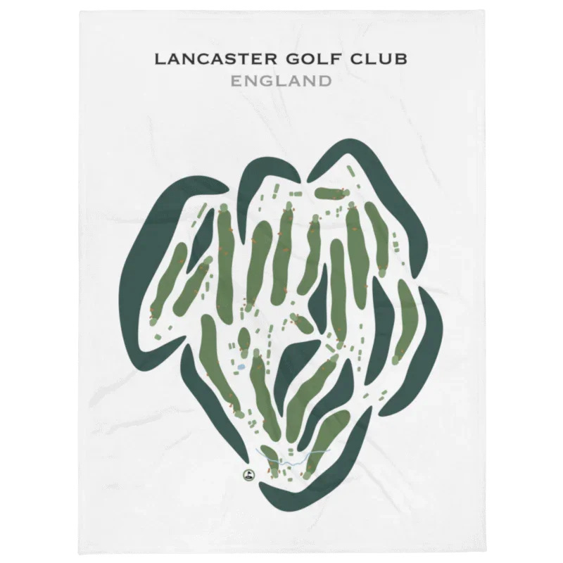 Lancaster Golf Club, England - Printed Golf Courses
