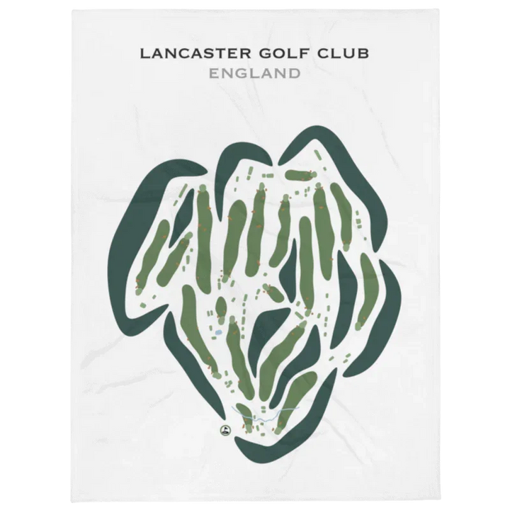 Lancaster Golf Club, England - Printed Golf Courses