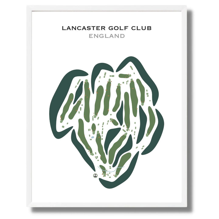 Lancaster Golf Club, England - Printed Golf Courses