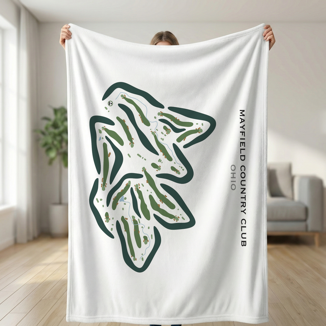 Mayfield Country Club, Ohio - Printed Golf Courses