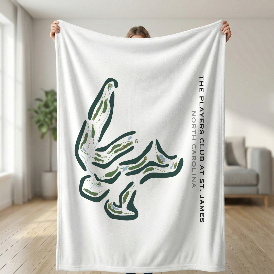 The Players Club at St. James Course, North Carolina - Printed Golf Courses
