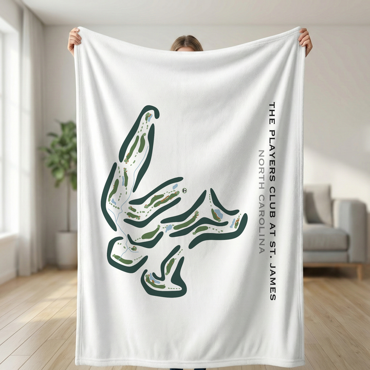 The Players Club at St. James Course, North Carolina - Printed Golf Courses