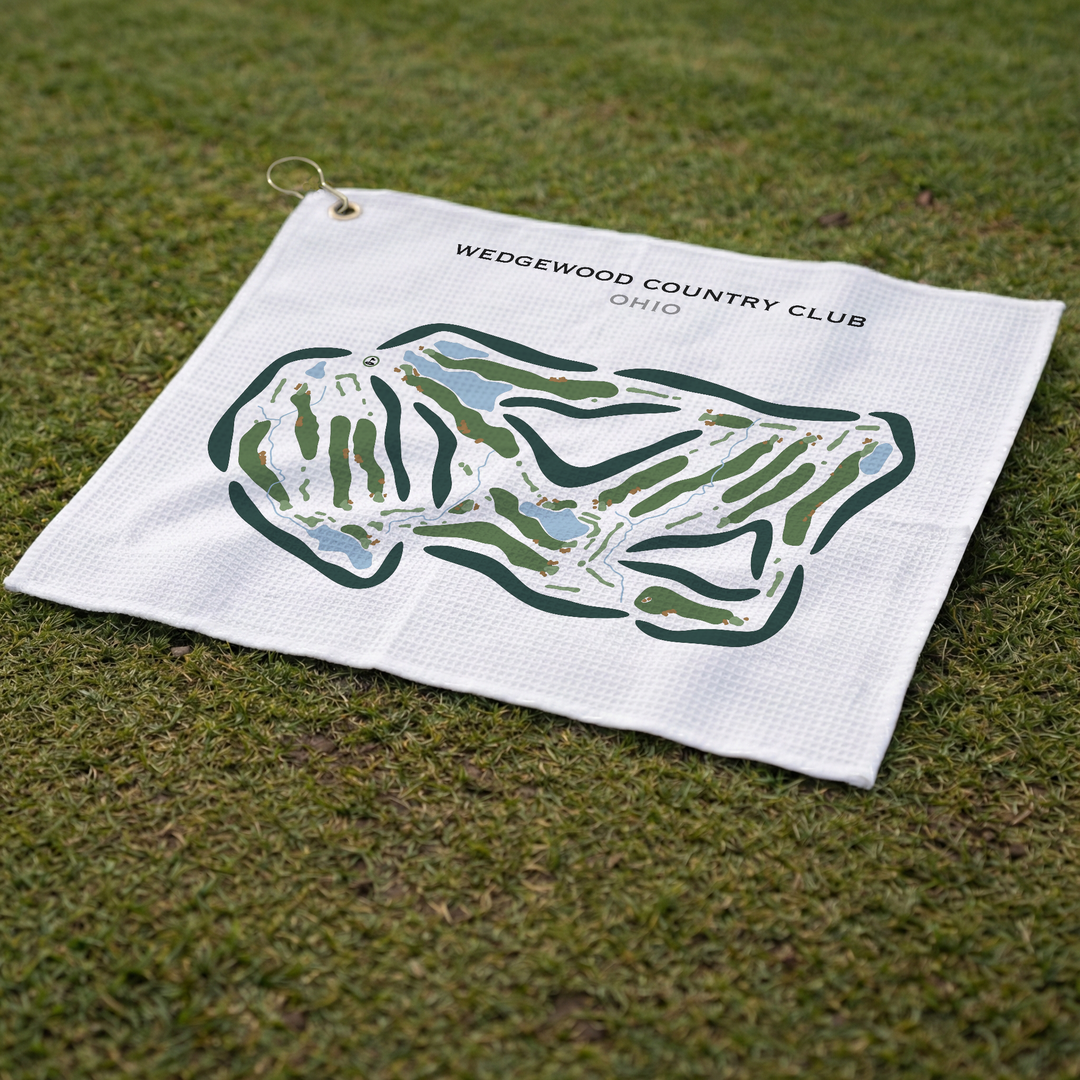 Wedgewood Country Club, Ohio - Printed Golf Courses