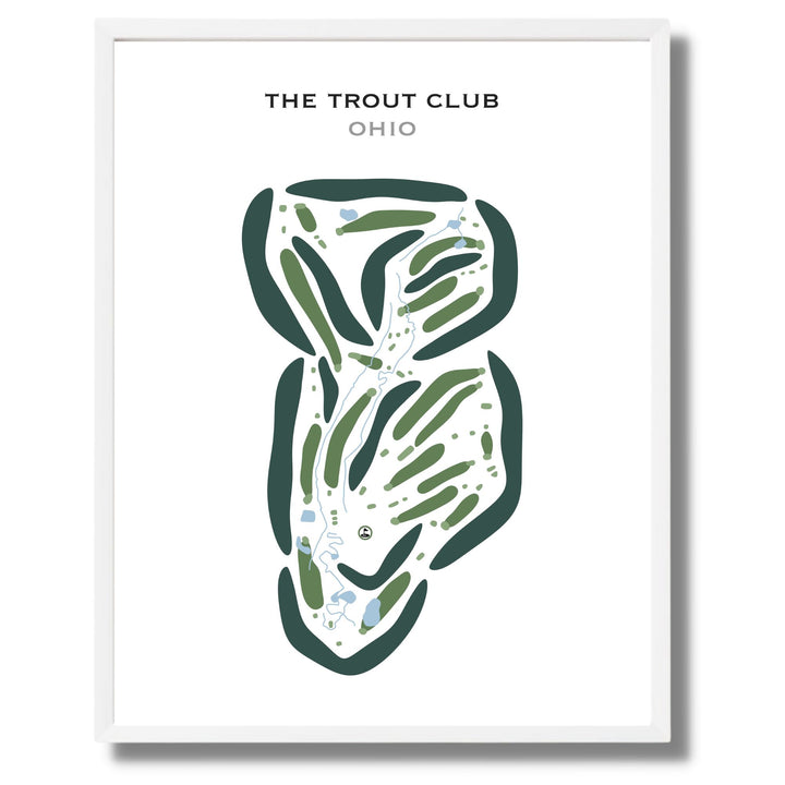 The Trout Club, Ohio - Printed Golf Courses
