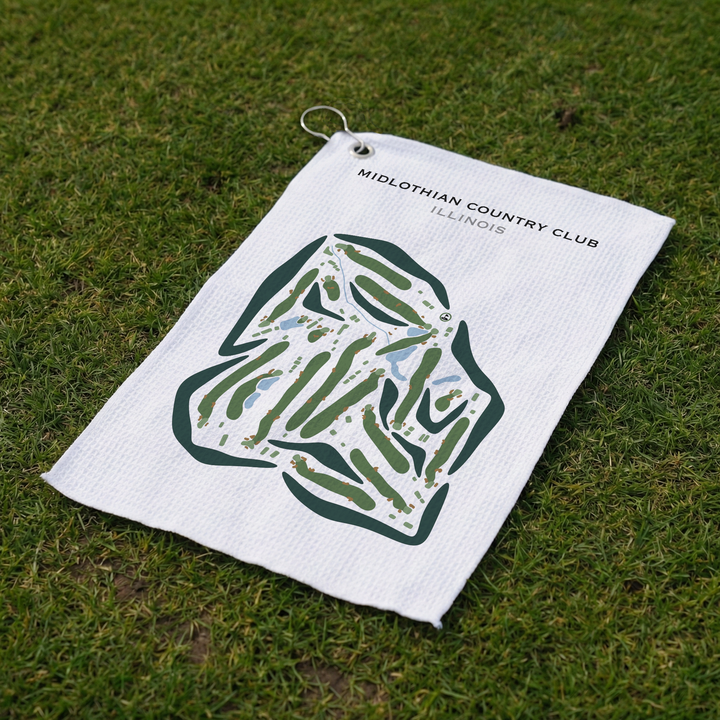 Midlothian Country Club, Illinois - Printed Golf Courses