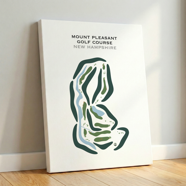 Mount Pleasant Golf Course, New Hampshire - Printed Golf Courses