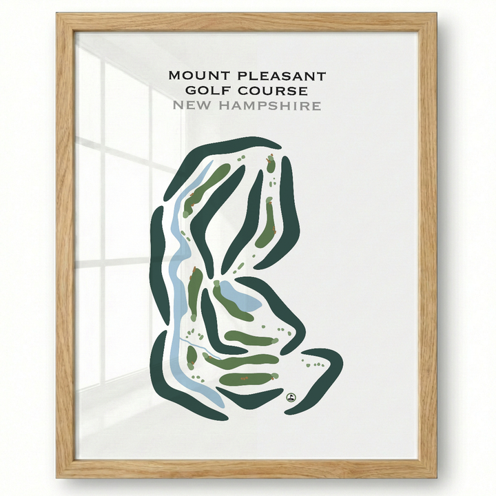 Mount Pleasant Golf Course, New Hampshire - Printed Golf Courses