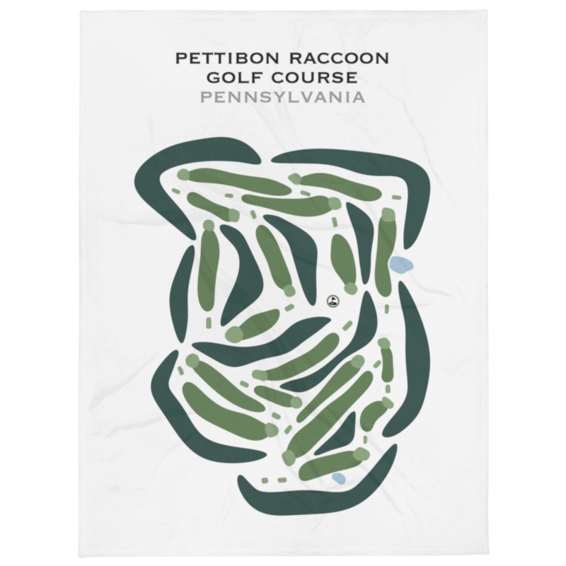Pettibon Raccoon Golf Course, Pennsylvania - Printed Golf Courses