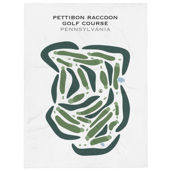 Pettibon Raccoon Golf Course, Pennsylvania - Printed Golf Courses