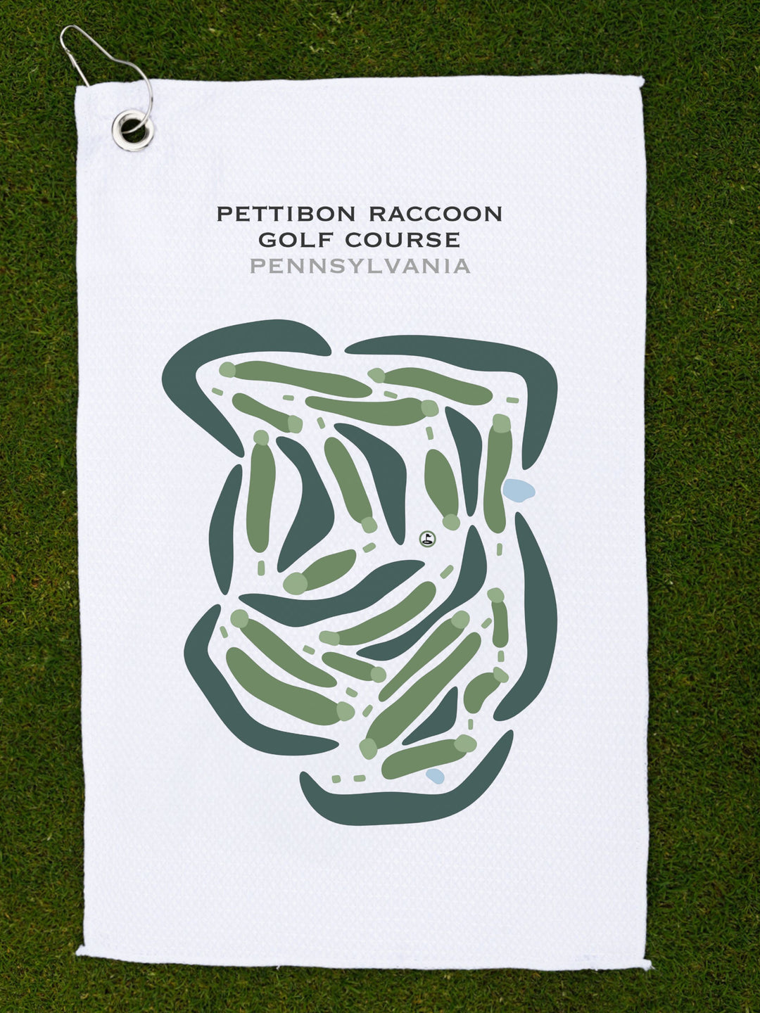 Pettibon Raccoon Golf Course, Pennsylvania - Printed Golf Courses
