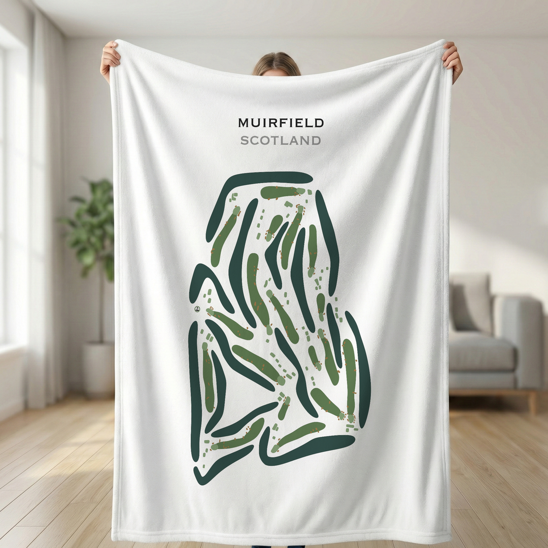 Muirfield, Scotland - Printed Golf Courses