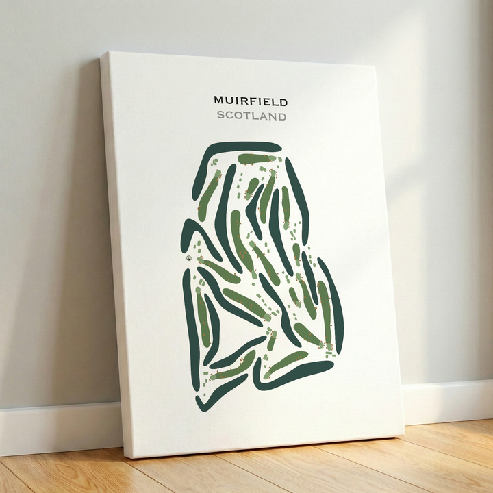 Muirfield, Scotland - Printed Golf Courses