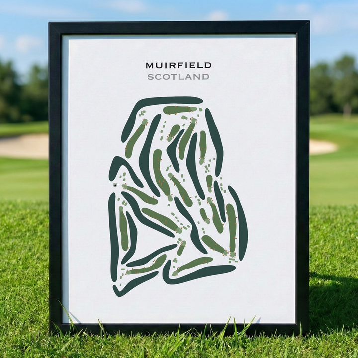 Muirfield, Scotland - Printed Golf Courses
