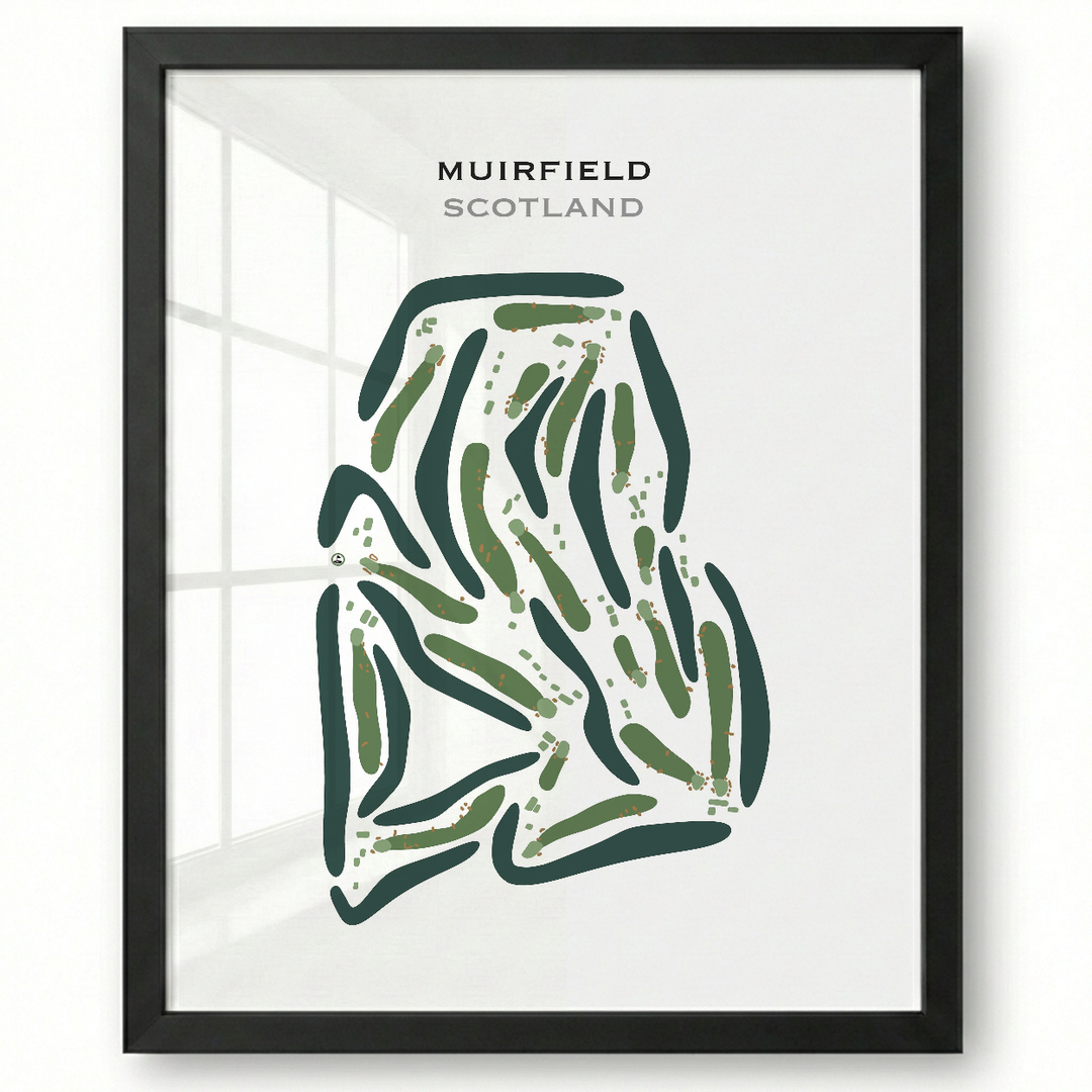 Muirfield, Scotland - Printed Golf Courses