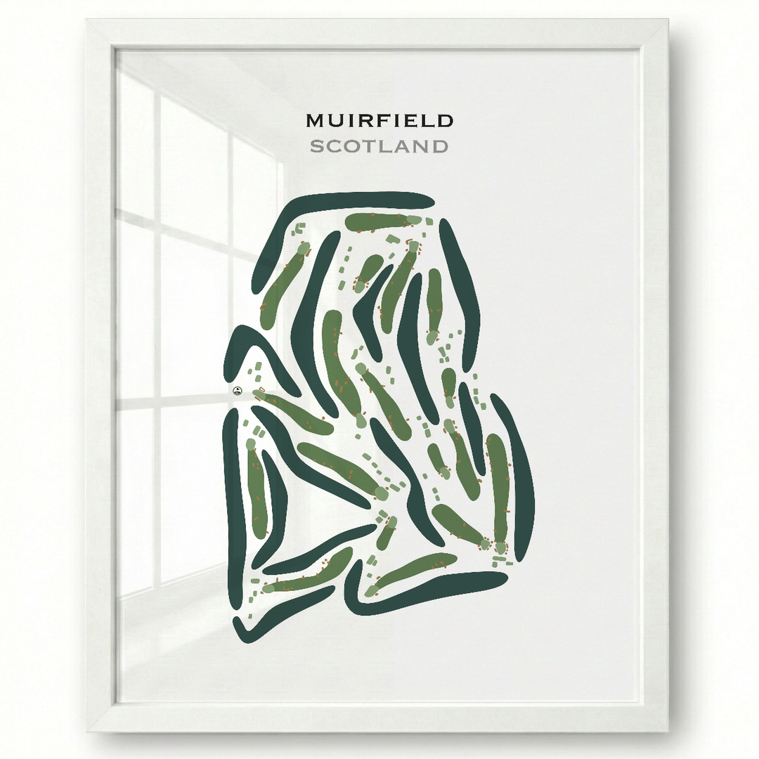 Muirfield, Scotland - Printed Golf Courses