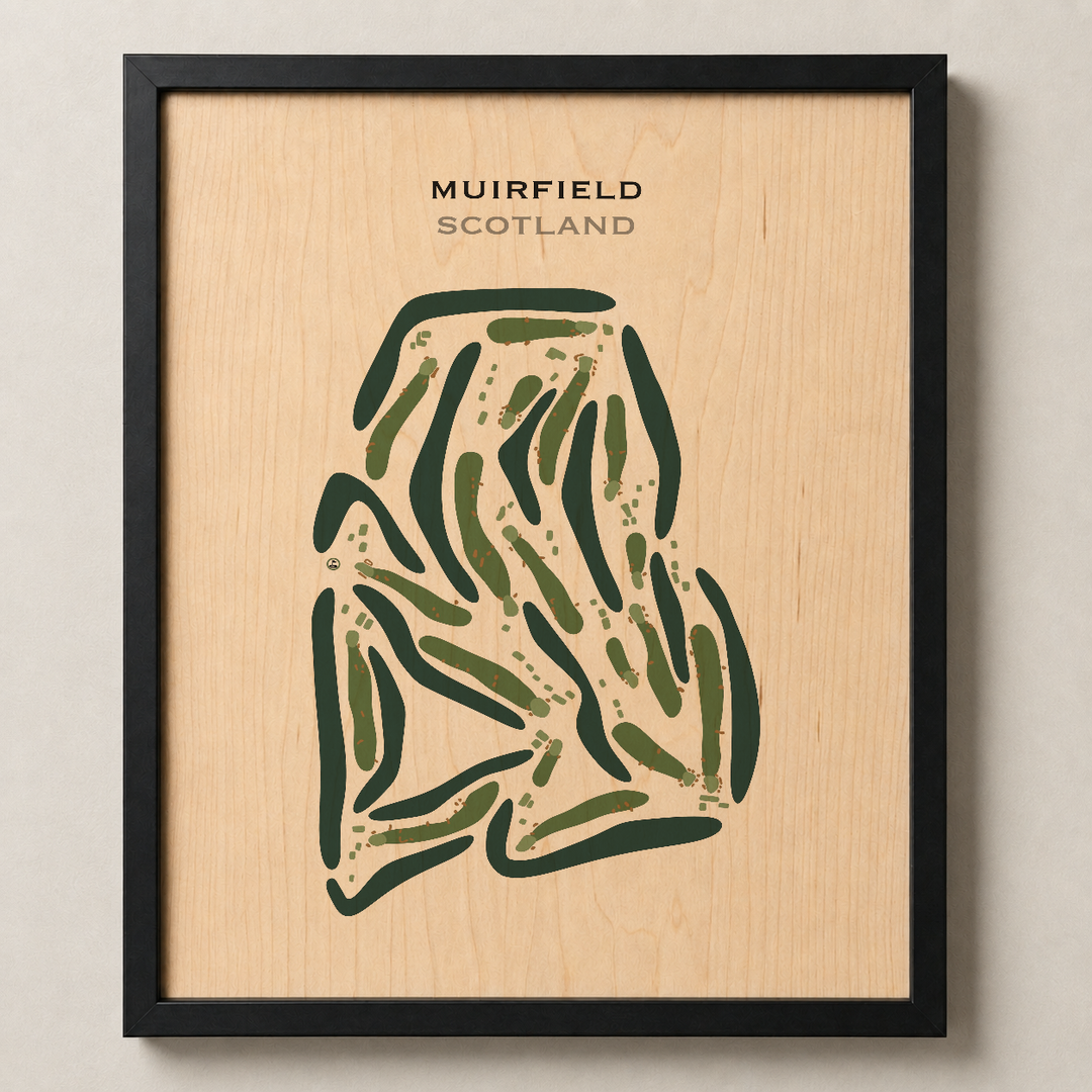 Muirfield, Scotland - Printed Golf Courses