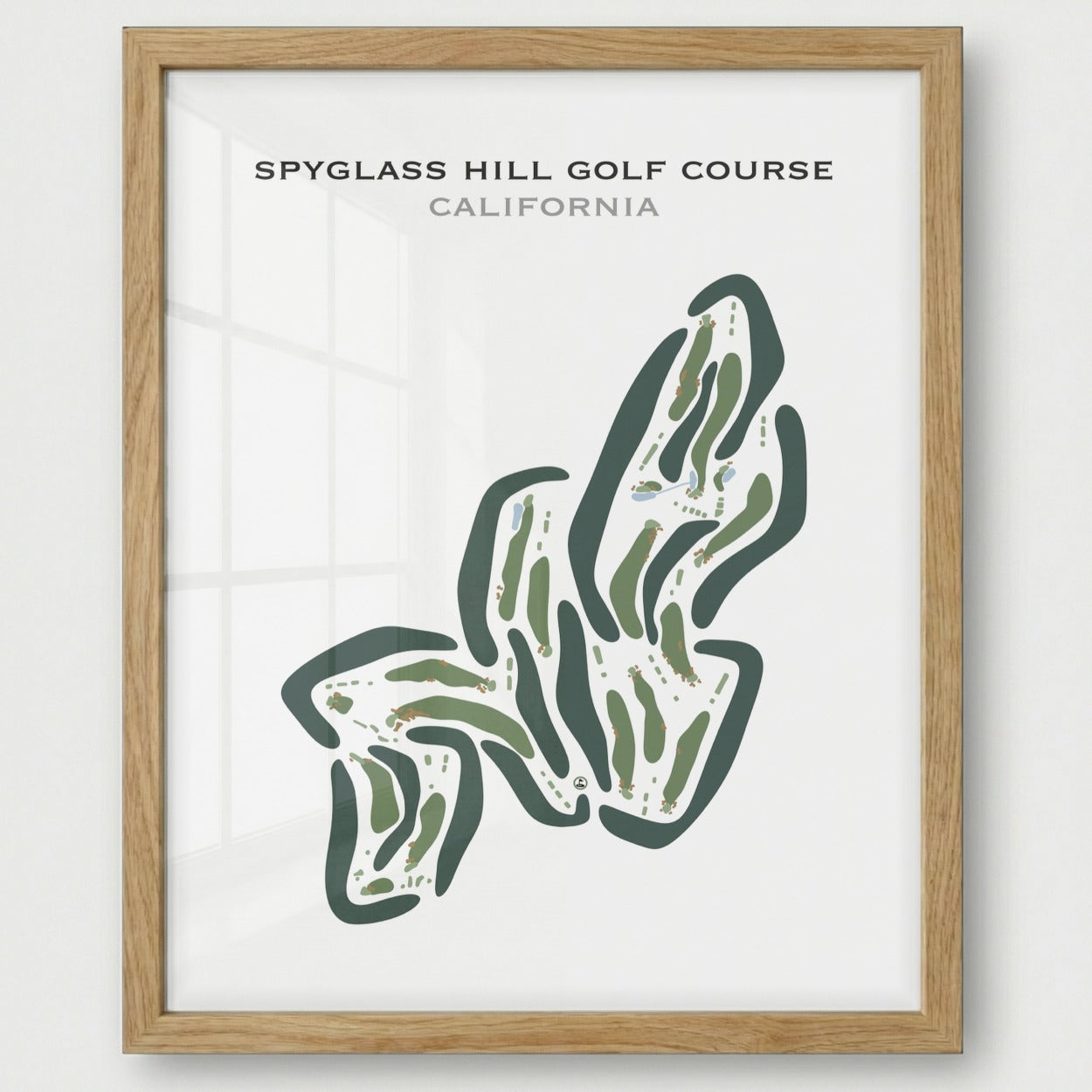 Spyglass Hill Golf, California Course | Golf Course Prints