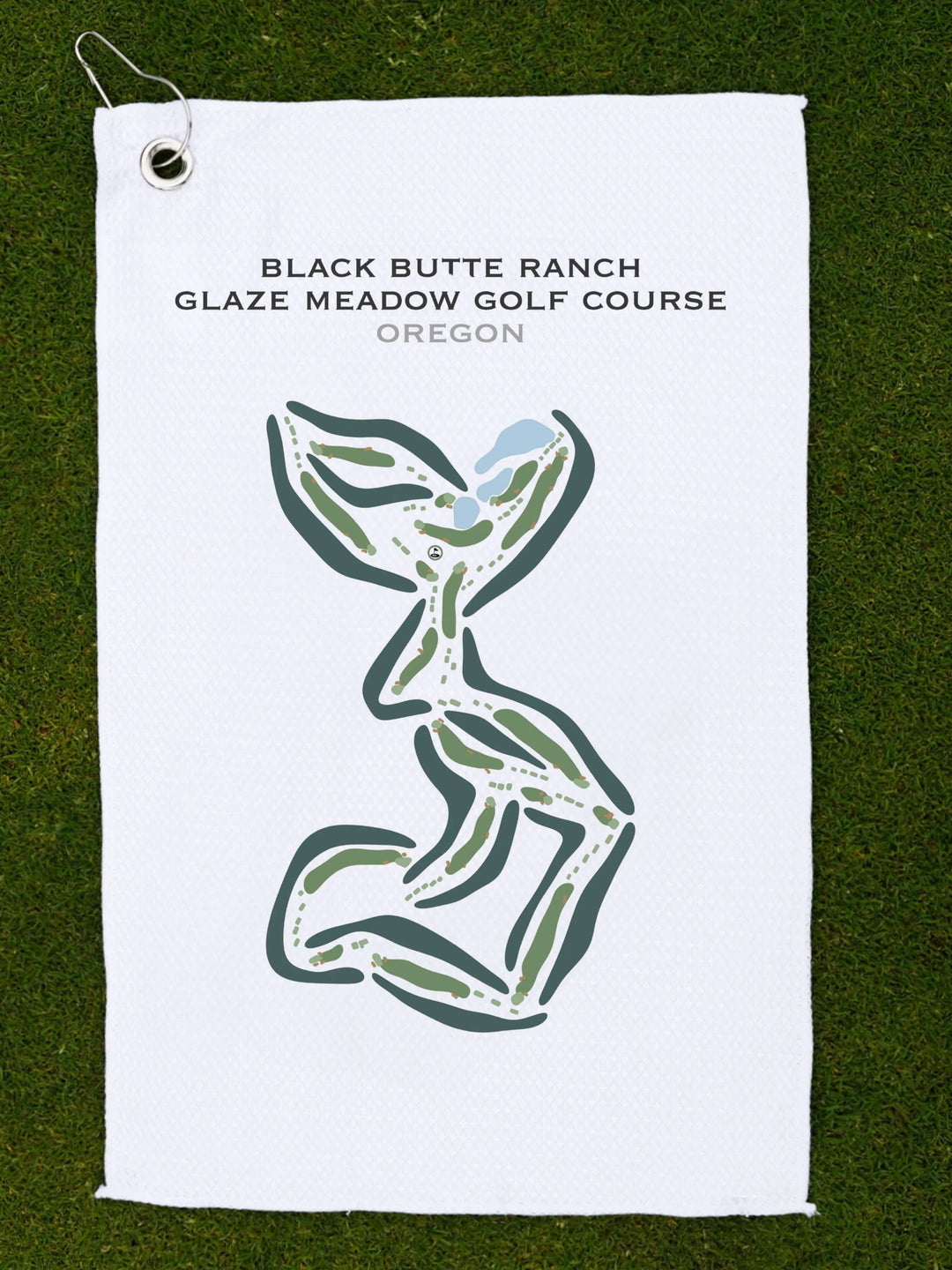 Black Butte Ranch - Glaze Meadow Golf Course, Oregon - Printed Golf Courses