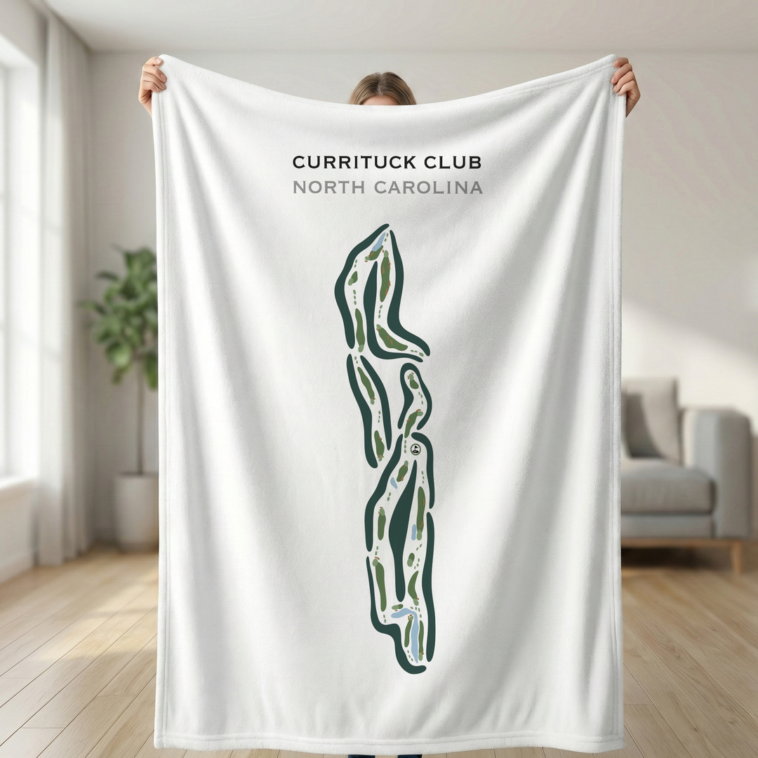 Currituck Club, North Carolina - Printed Golf Courses