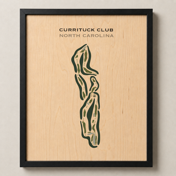 Currituck Club, North Carolina - Printed Golf Courses