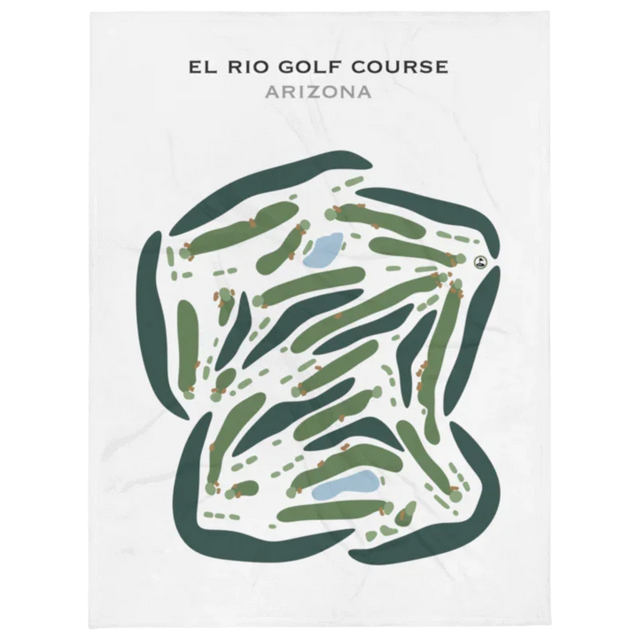 El Rio Golf Course, Tucson, Arizona - Printed Golf Courses