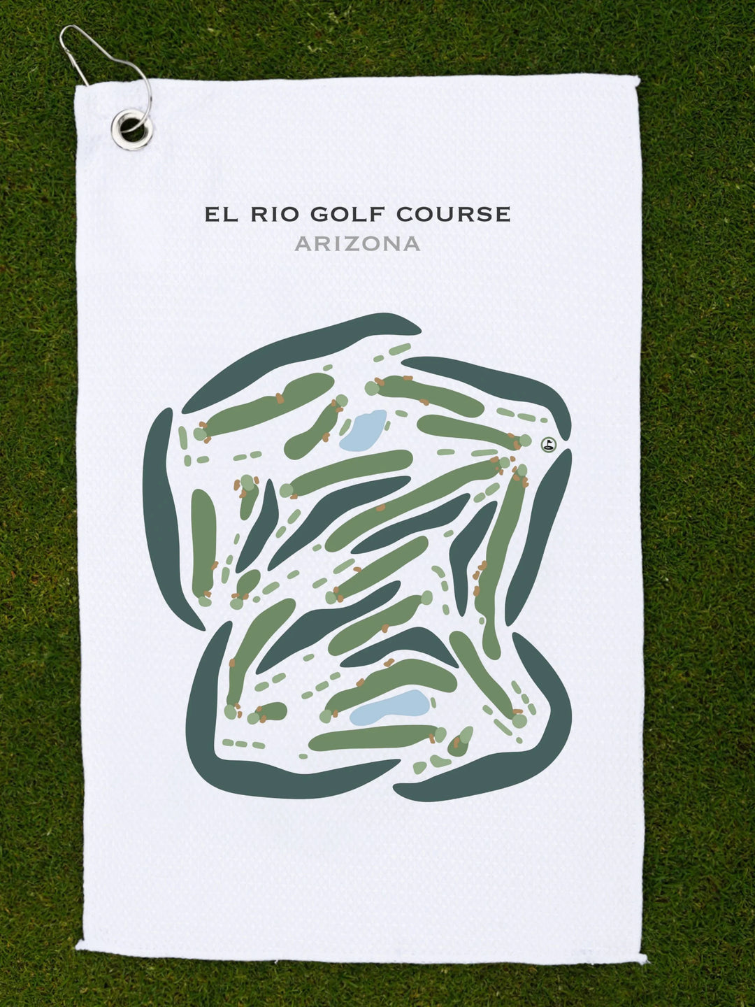 El Rio Golf Course, Tucson, Arizona - Printed Golf Courses