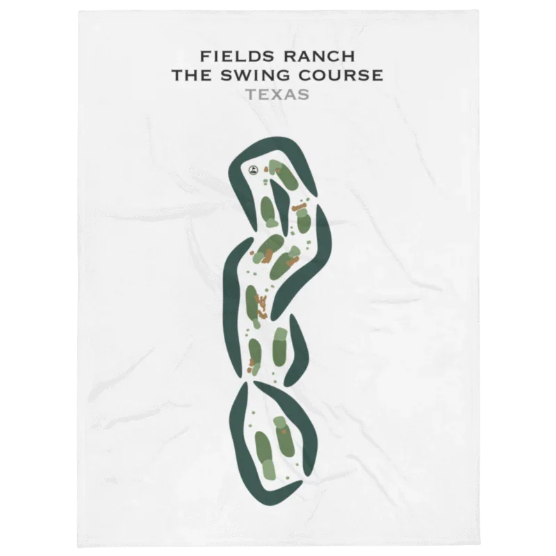 Fields Ranch - The Swing Course, Texas - Printed Golf Courses