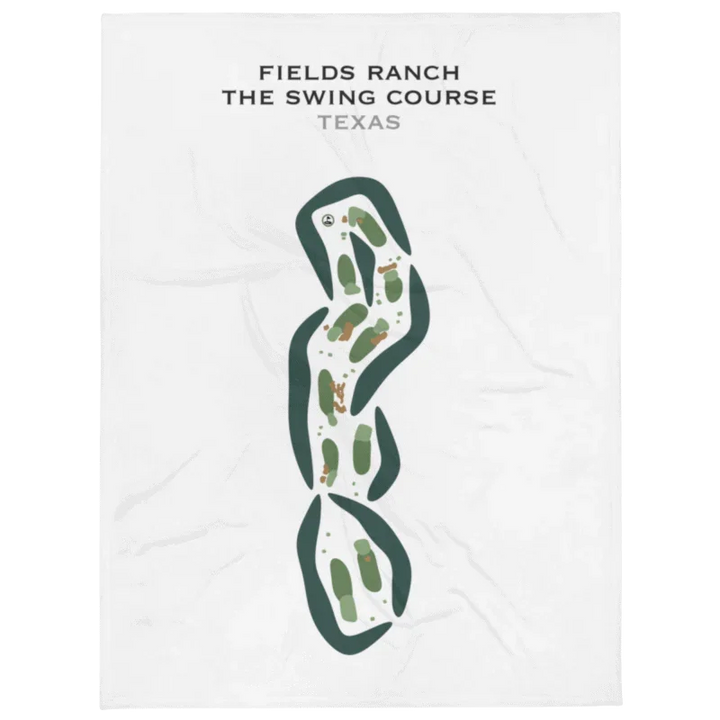 Fields Ranch - The Swing Course, Texas - Printed Golf Courses