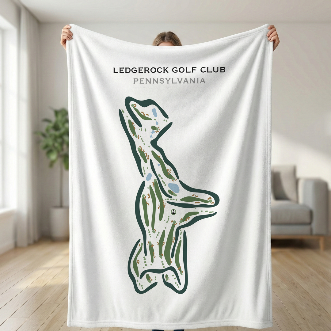LedgeRock Golf Club, Pennsylvania - Printed Golf Courses