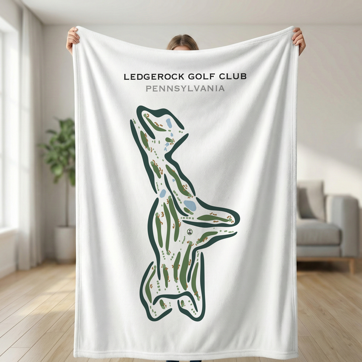 LedgeRock Golf Club, Pennsylvania - Printed Golf Courses