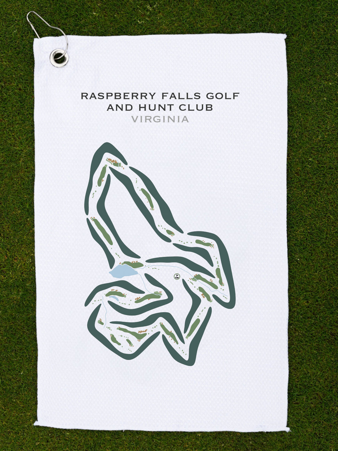 Raspberry Falls Golf & Hunt Club, Virginia - Printed Golf Courses
