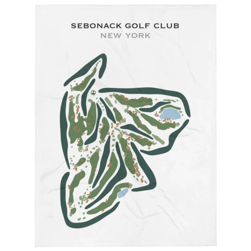 Sebonack Golf Club, New York - Printed Golf Courses