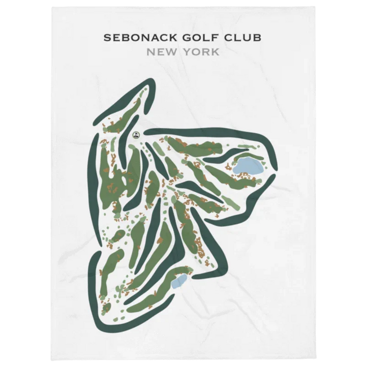 Sebonack Golf Club, New York - Printed Golf Courses