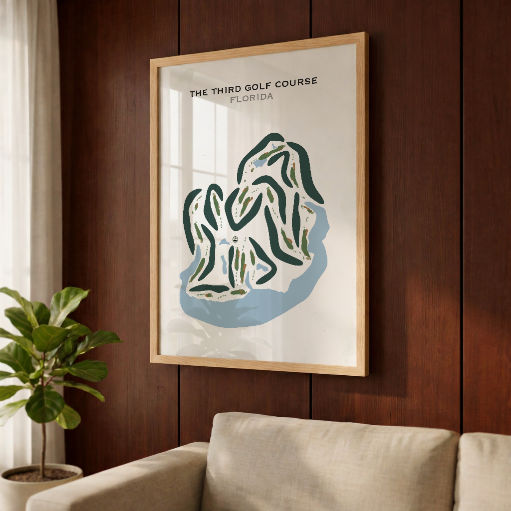 The Third Golf Course, Florida - Printed Golf Courses