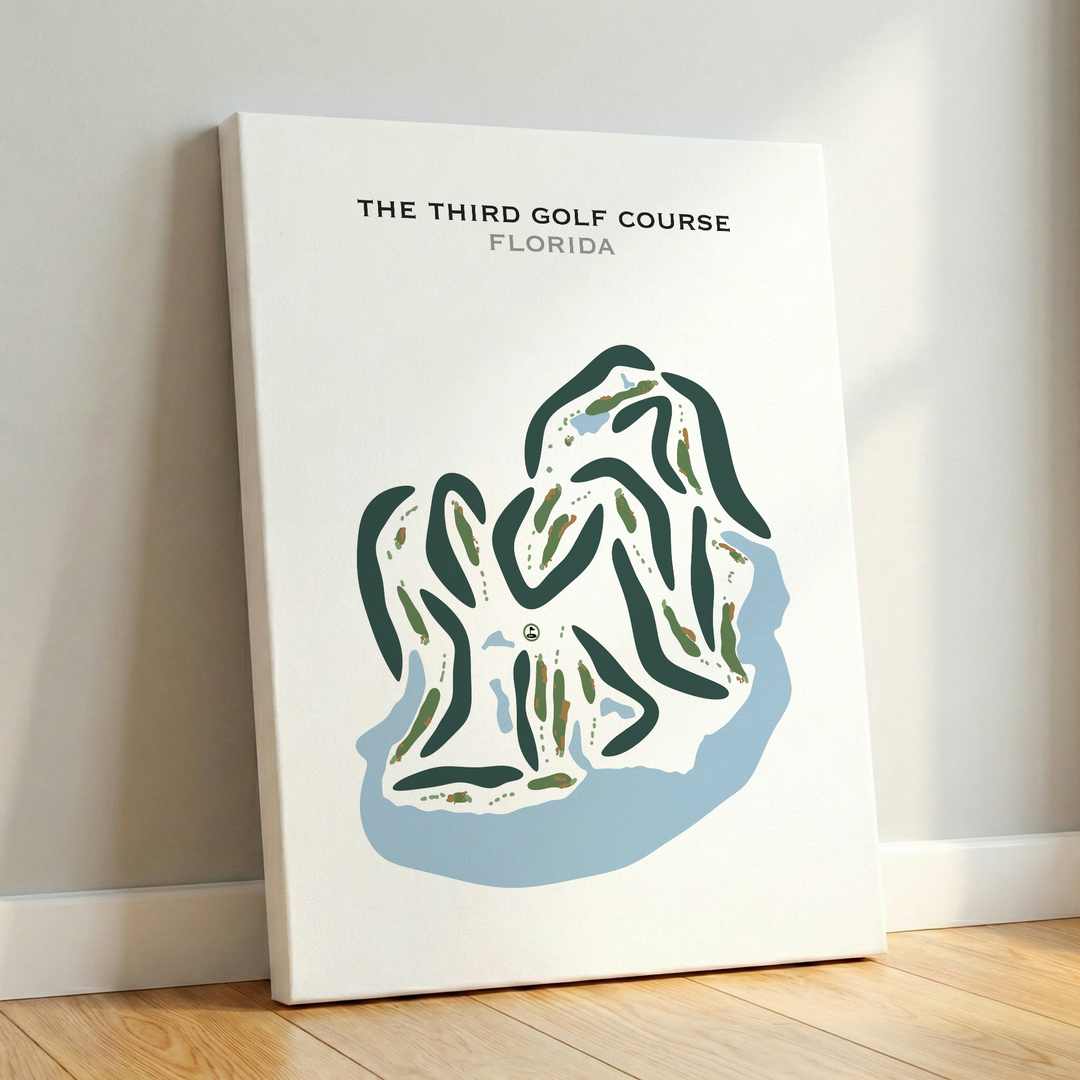 The Third Golf Course, Florida - Printed Golf Courses